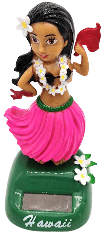 Décoration danseuse hawaienne